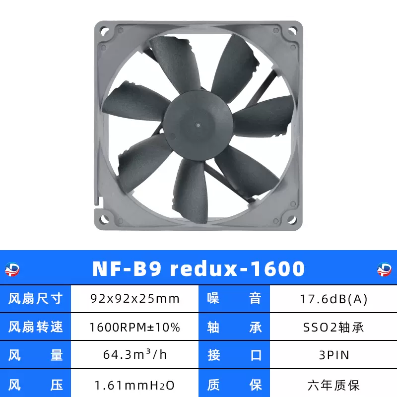 猫头鹰 NF-B9 redux-1600